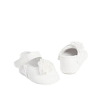 Ballerine eleganti con fiore neonata
