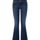 SLIM FIT FLARE JEANS DARK DENIM