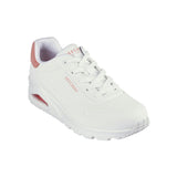 SNEAKER UNO POP   BIANCO/ROSA