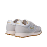 ALLY GLITTER TEXTILE WHITE SNEAKERS