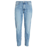 Jeans dad fit in denim chiaro