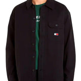 TJM essential black overshirt jacket