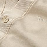 Beige Tjm Boxy sweatshirt cardigan