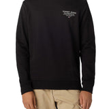 TJM essential graphic crewneck sweatshirt in black