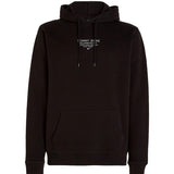 TJM essential graphic black hoodie