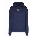 Felpa con cappuccio TJM essential graphic blu