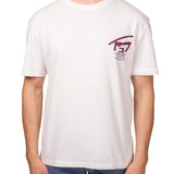 T-shirt 3D street signature bianco