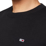 TJM essential Slim fit black crew neck sweater