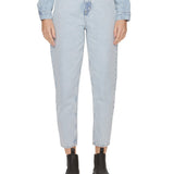 JEANS MOM UH TAPERED LIGHT DENIM