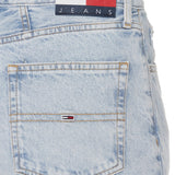 Jeans Mom Fit tapered denim chiaro