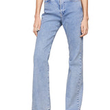 Sylvia High Flare medium denim jeans