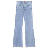 Sylvia High Flare medium denim jeans