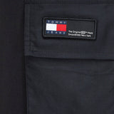 Black cargo jogger trousers