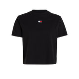 Classic fit boxy black badge t-shirt