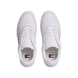 TJM Retro basketball style sneakers in white