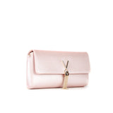 Divine clutch bag
 metal pink