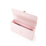 Divine clutch bag
 metal pink