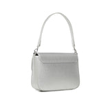 Borsa a spalla Divina argento