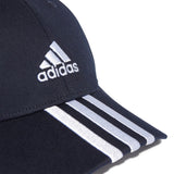 Cappello baseball 3-stripes cotton twill blu