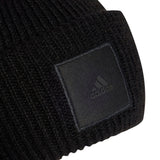 Cappello logo patch wid cuff nero