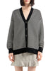 cardigan-a-righe-con-bottoni-nero-bianco