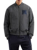 bomber-con-zip-patch-logo-grigio-scuro