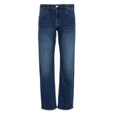 Jeans slim stretch denim medio slavato