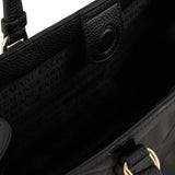 Borsa a tracolla logo all over nero