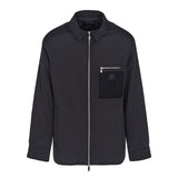 Giubbino zip pocket nero