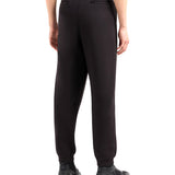 Pantalone con zip pocket nero