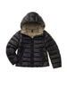 piumino-con-zip-e-cappuccio-caroll-junior-nero-beige