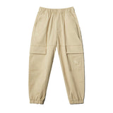 Pantalone cargo teen parachute beige