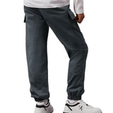 Pantalone cargo essential grigio