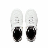 Sneaker alta junior bianco