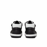 Sneaker alta junior nero/bianco