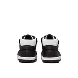 Sneaker alta kids nero/bianco