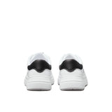 Sneakers kids  in ecopelle bianco/nero