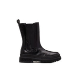 Stivaletto kids da bambina in pelle nero