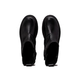 Stivaletto kids da bambina in pelle nero