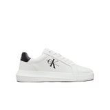 Sneakers con caviglia colorata con logo bianco/nero