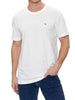 t-shirt-a-maniche-corte-con-logo-sul-petto-bianco