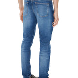 Jeans slim con 5 tasche Taper denim medio