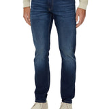 Jeans slim con vita bassa denim scuro