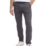 Pantalone chino slim fumo di londra