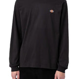 T-shirt a maniche lunghe Mapleton nero