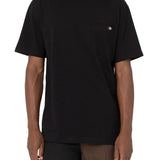 T-Shirt Luray a maniche corte con taschino nero