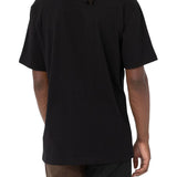 T-Shirt Luray a maniche corte con taschino nero