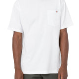 T-Shirt Luray a maniche corte con taschino bianco