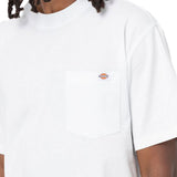 T-Shirt Luray a maniche corte con taschino bianco