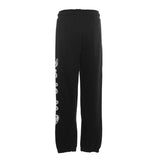 Pantalone jogging stampa logo nero